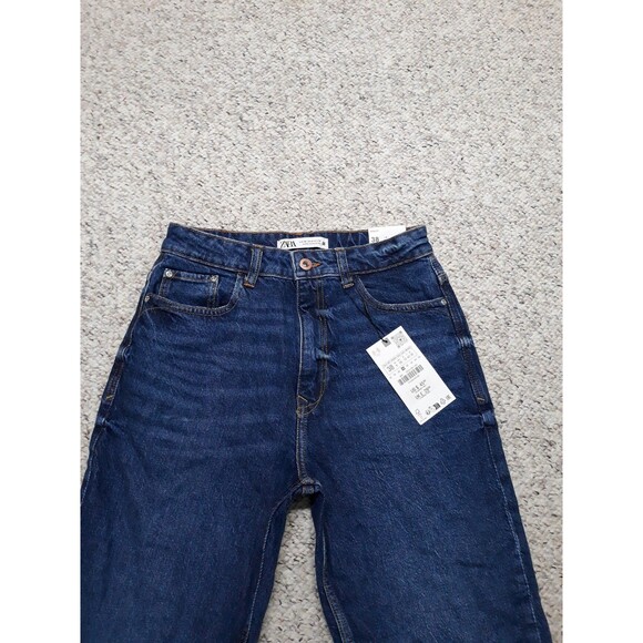 NWT 6 Zara Mom Fit High-Rise Slim Mom Leg Ankle Comfort - Picture 3 of 9
